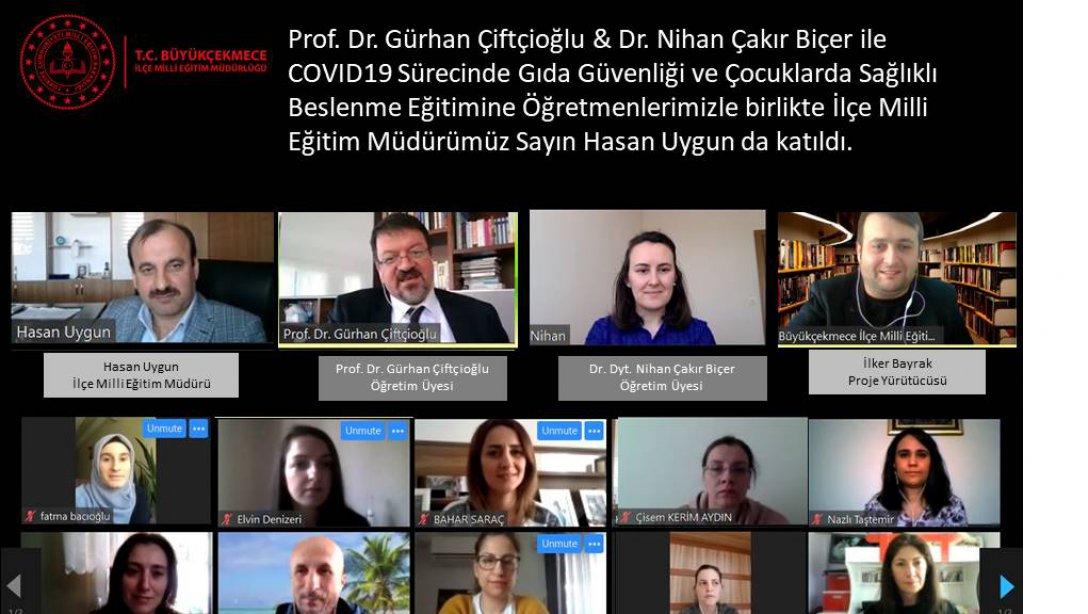 PROF. DR. GÜRHAN ÇİFTÇİOĞLU, COVID-19 SAĞLIKLI BESLENME VE GIDA GÜVENLİĞİ EĞİTİMİ