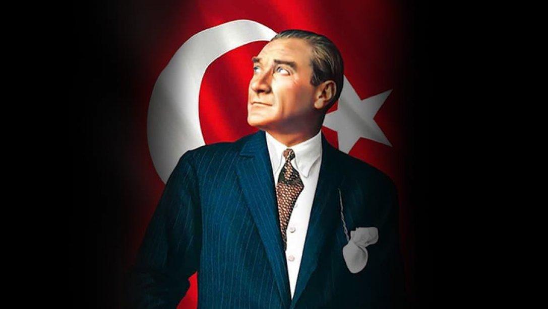 Başöğretmenimiz Gazi Mustafa Kemal Atatürk'ü vefatının 82. yılında saygı, minnet ve rahmetle yâd ediyoruz.