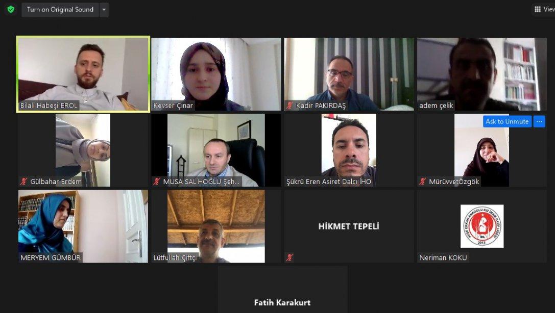 YÖGEP TOPLANTIMIZI GERÇEKLEŞTİRDİK